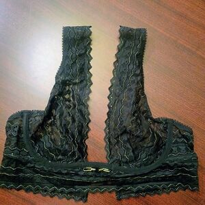 Etam Sexy Black Lace Bralette